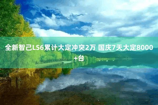 全新智己LS6累计大定冲突2万 国庆7天大定8000+台